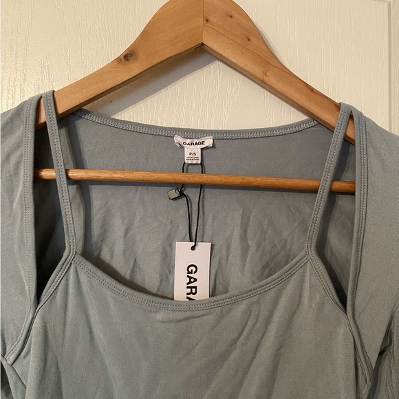 Garage Green/Grey Bodysuit bnwt - Picture 2 of 3